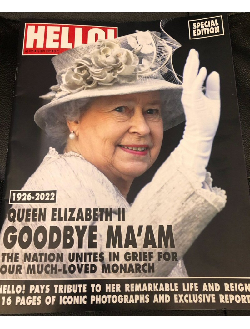 Hello Magazine 1755 - 19/09/2022 - The Queen