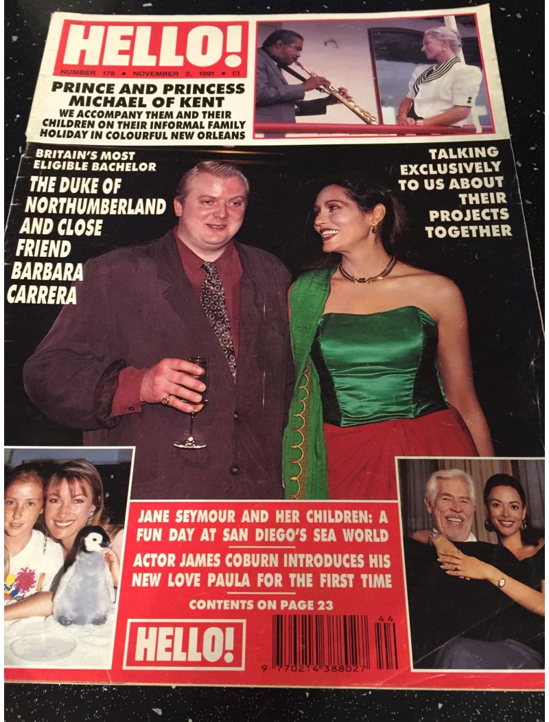 Hello Magazine Issue 176 2nd November 1991 Hello Magazine Issue 176 2nd November 1991