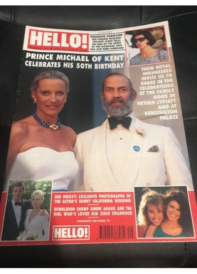 Hello Magazine Issue 211 18th July 1992 Princess Michael of Kent cover