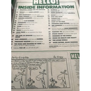 Hello Magazine Issue 21 8th October 1988