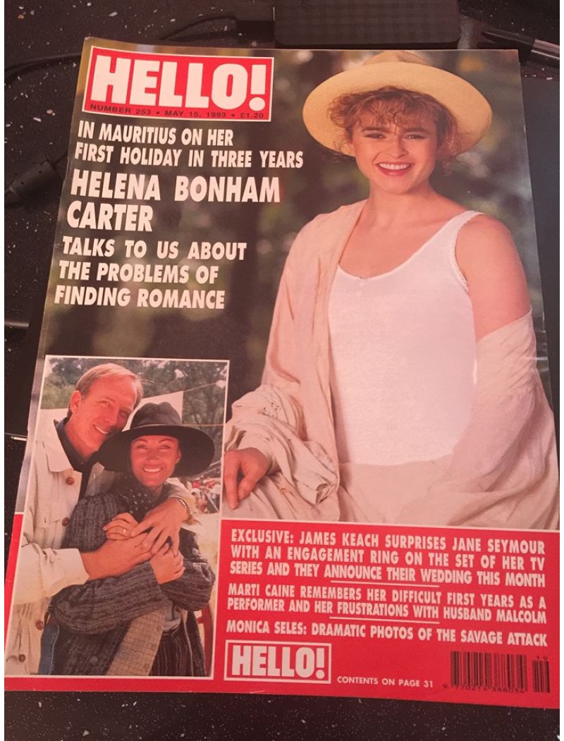 Hello Magazine Issue 253 15th May 1993 Hello Magazine Issue 253 15th May 1993