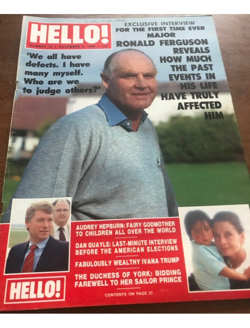 Hello Magazine Issue 25 5th November 1988