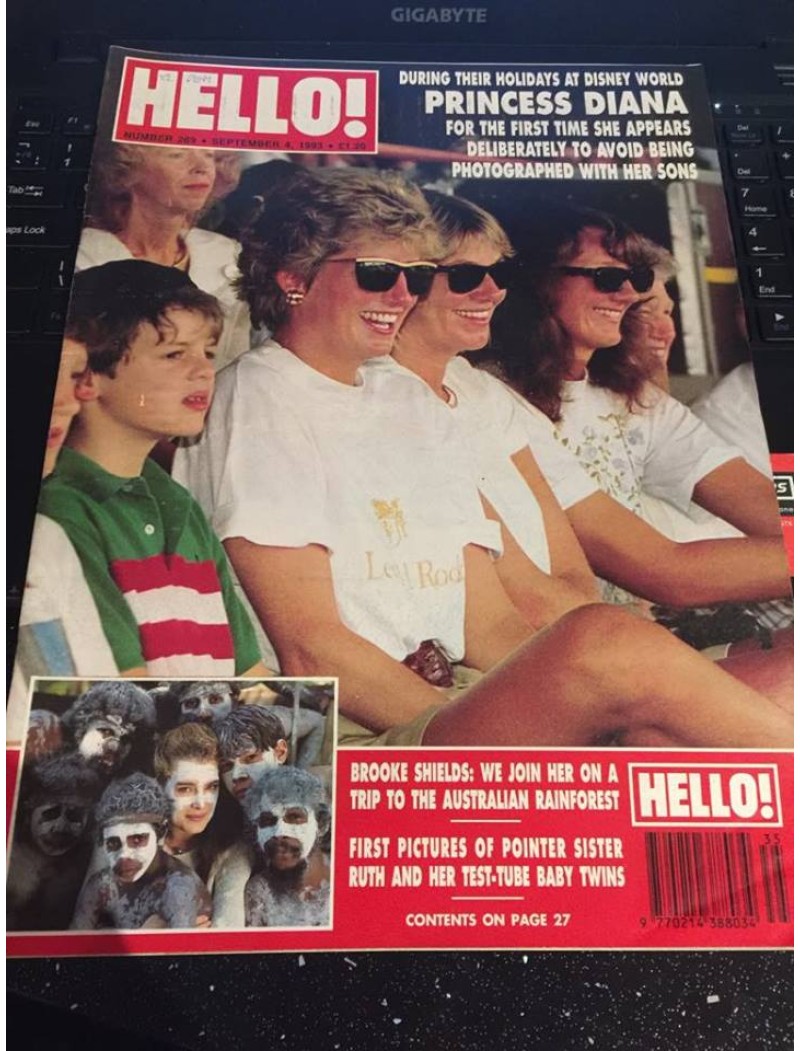 Hello Magazine Issue 269 4th September 1993 Hello Magazine Issue 269 4th September 1993
