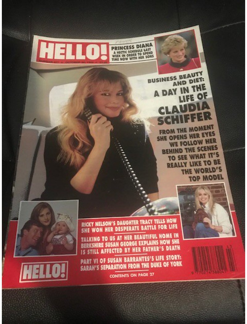 Hello Magazine Issue 277 30th October 1993 Hello Magazine Issue 277 30th October 1993