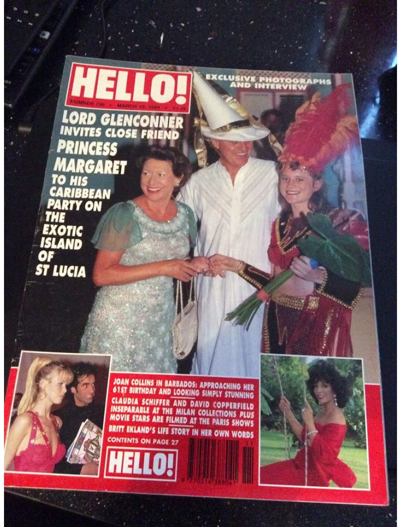 Hello Magazine Issue 296 19th March 1994 Hello Magazine Issue 296 19th March 1994