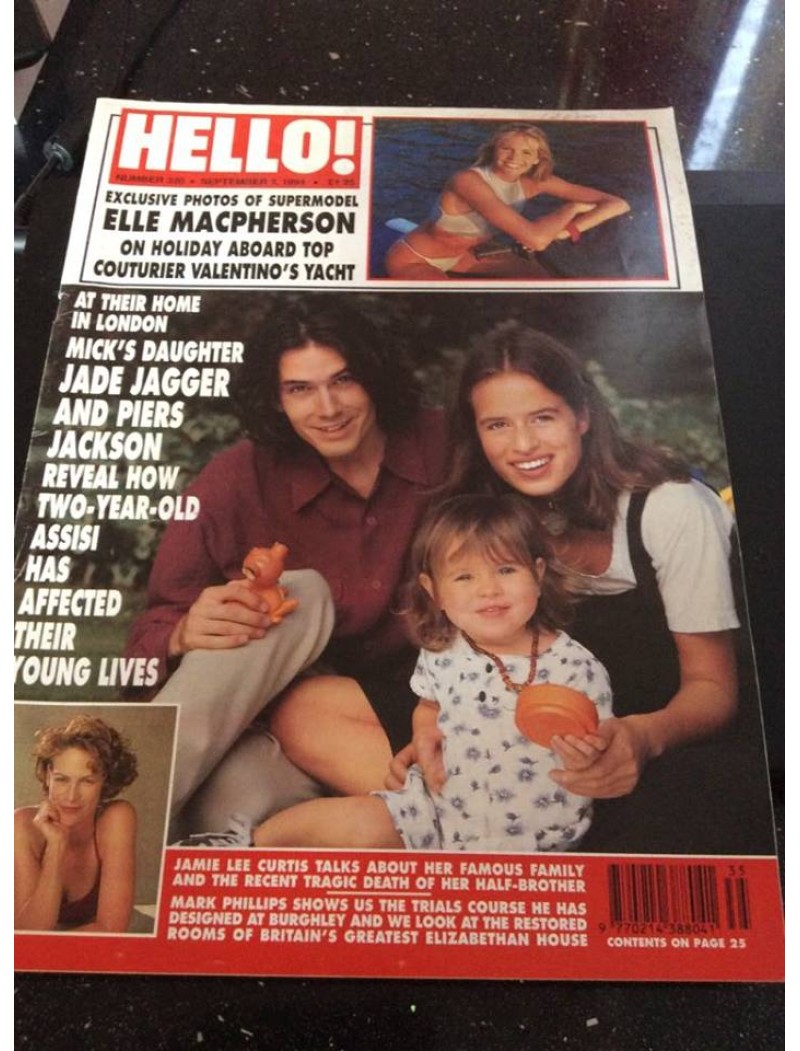 Hello Magazine Issue 320 3rd September 1994 Hello Magazine Issue 320 3rd September 1994