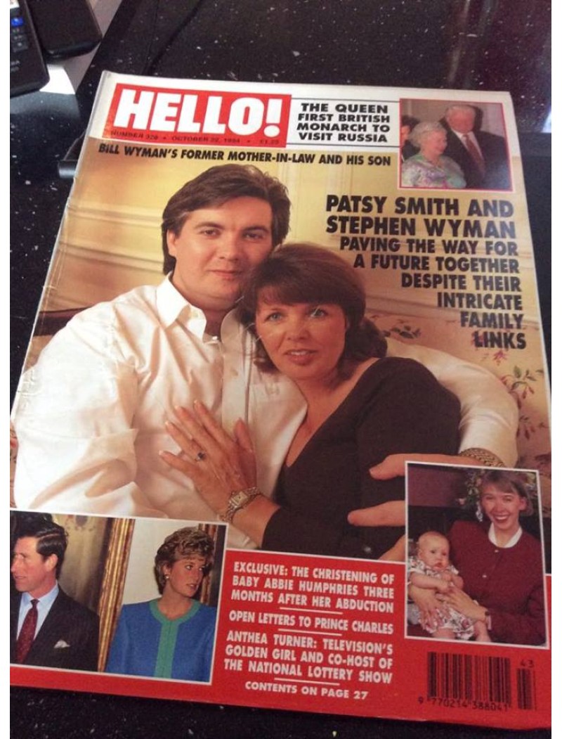 Hello Magazine Issue 328 29th October 1994 Hello Magazine Issue 328 29th October 1994