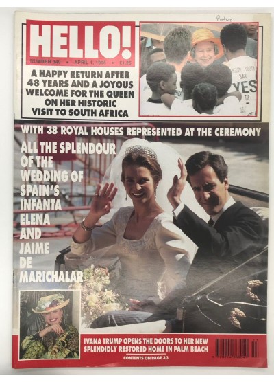 Hello Magazine Issue 349 1st April 1995