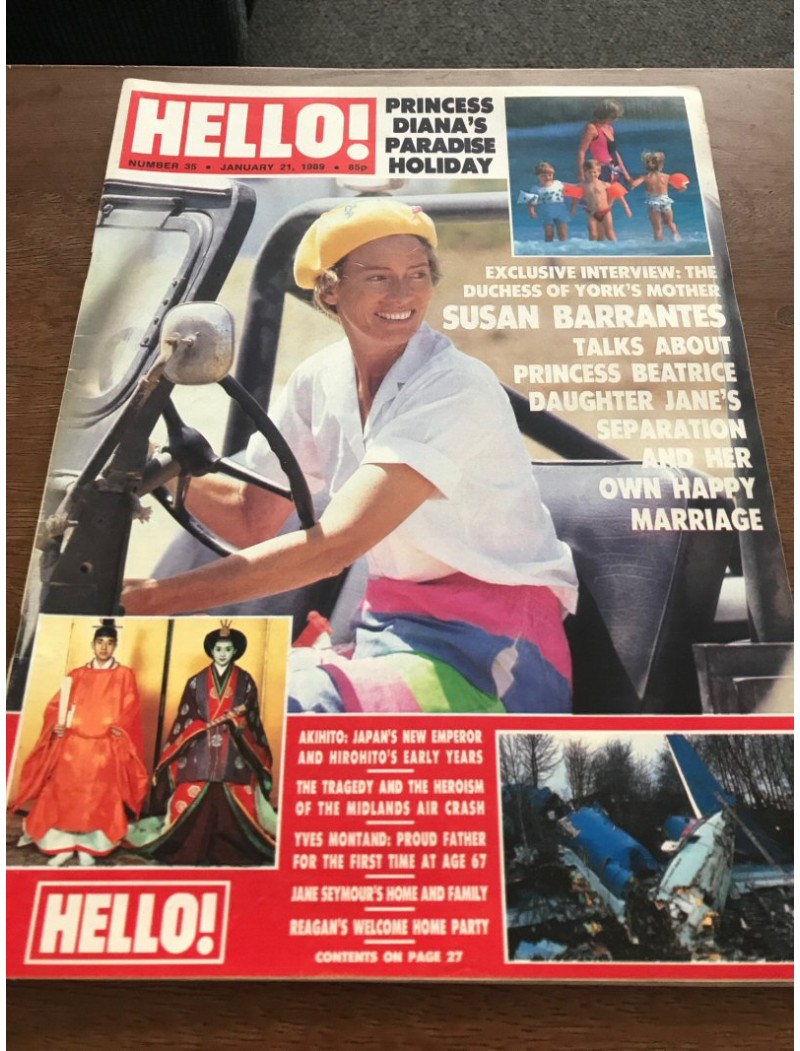 Hello Magazine Issue 35 21st January 1989