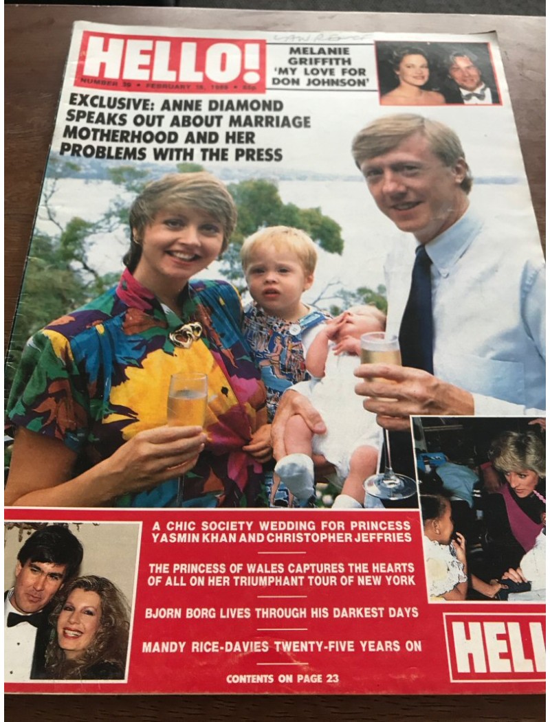 Hello Magazine Issue 39 18th February 1989