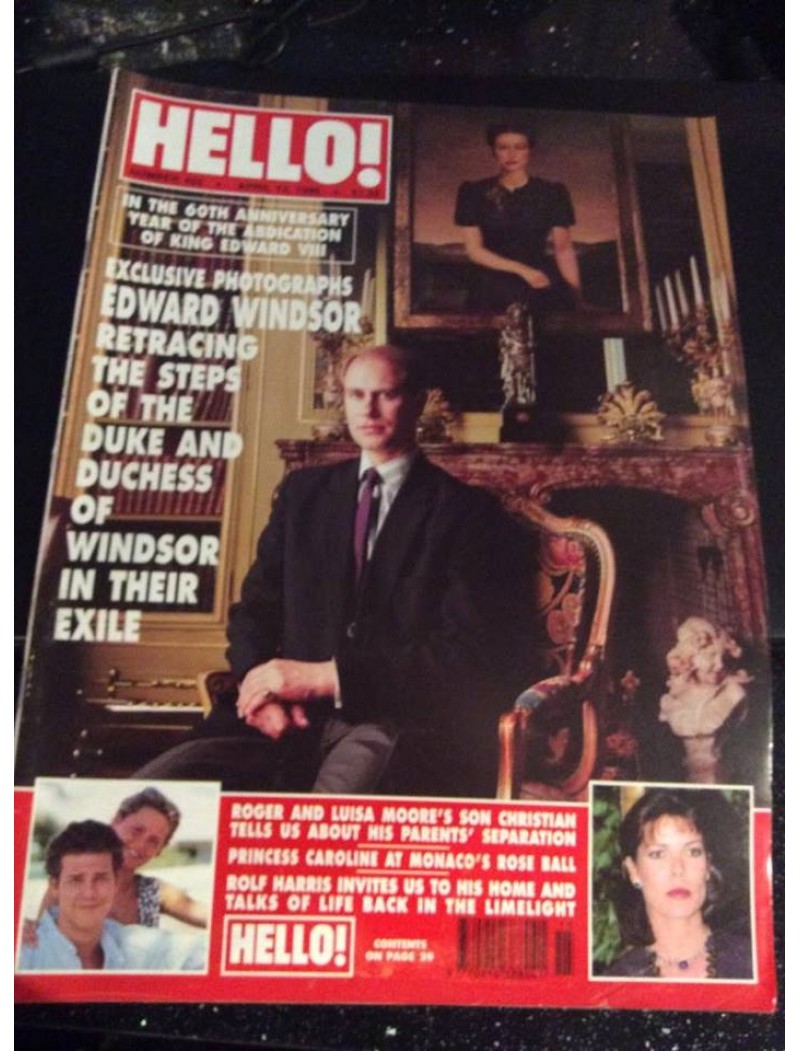 Hello Magazine Issue 402 13th April 1996 Hello Magazine Issue 402 13th April 1996