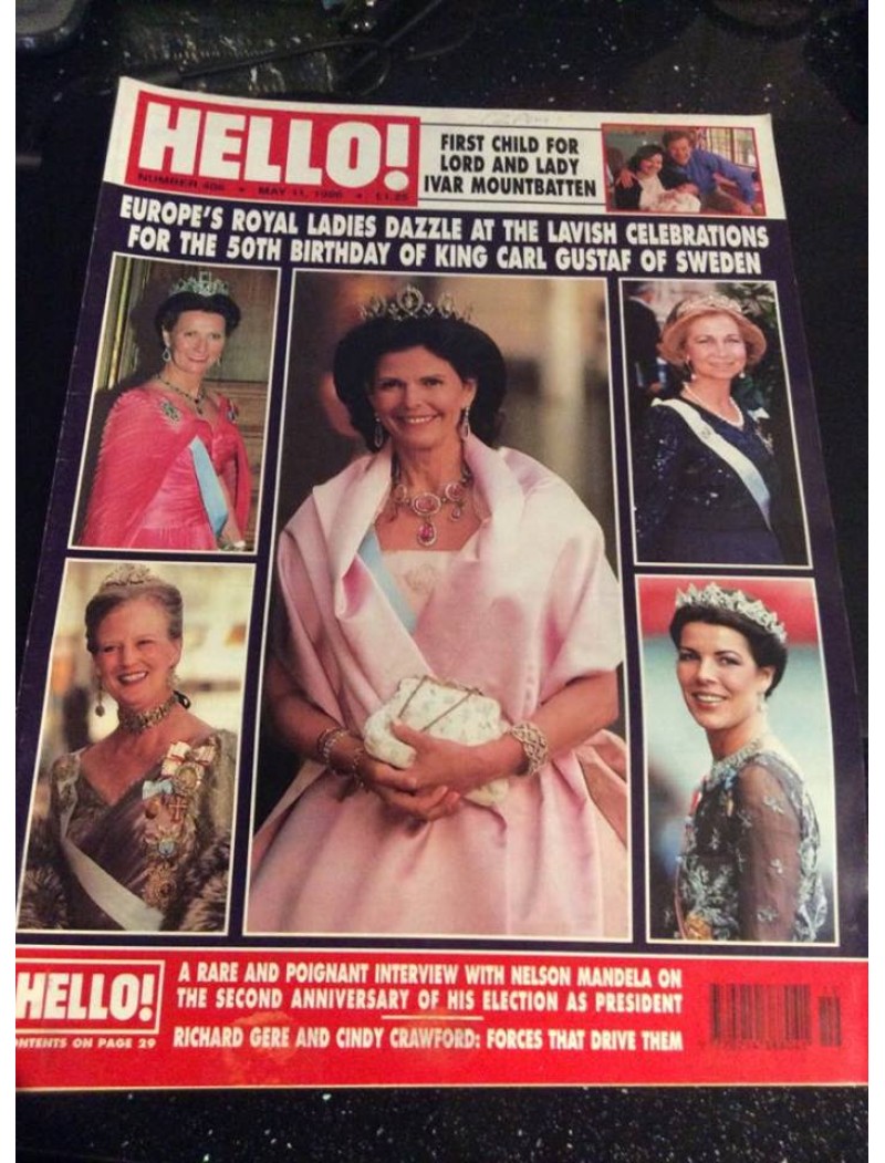 Hello Magazine Issue 406 11th May 1996 Hello Magazine Issue 406 11th May 1996