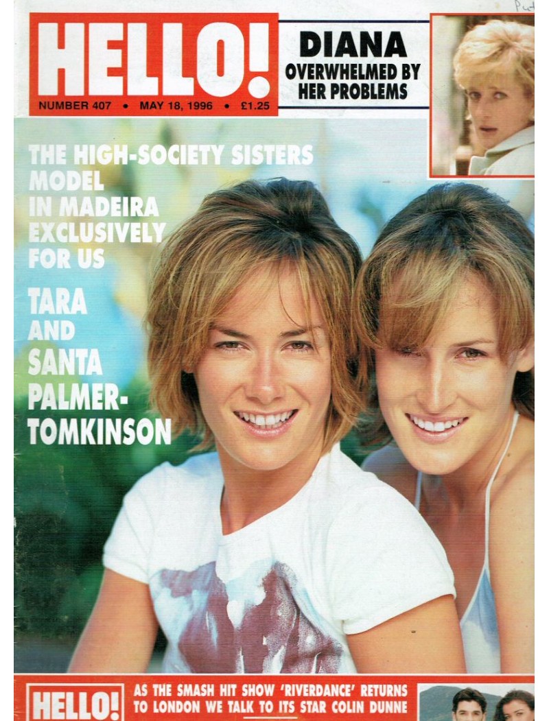 Hello Magazine Issue 407 18th May 1996 Hello Magazine Issue 407 18th May 1996