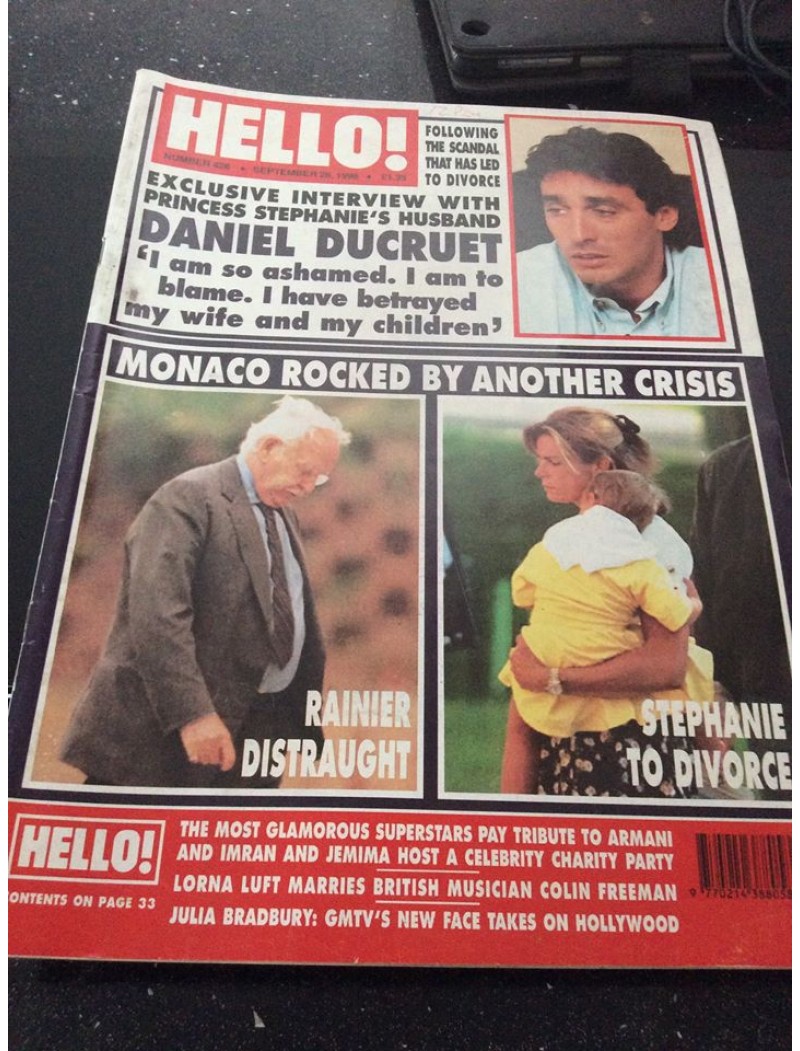 Hello Magazine Issue 426 28th September 1996 Hello Magazine Issue 426 28th September 1996