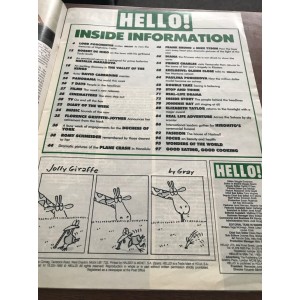 Hello Magazine Issue 42 11th March 1989 Glenn Close cover