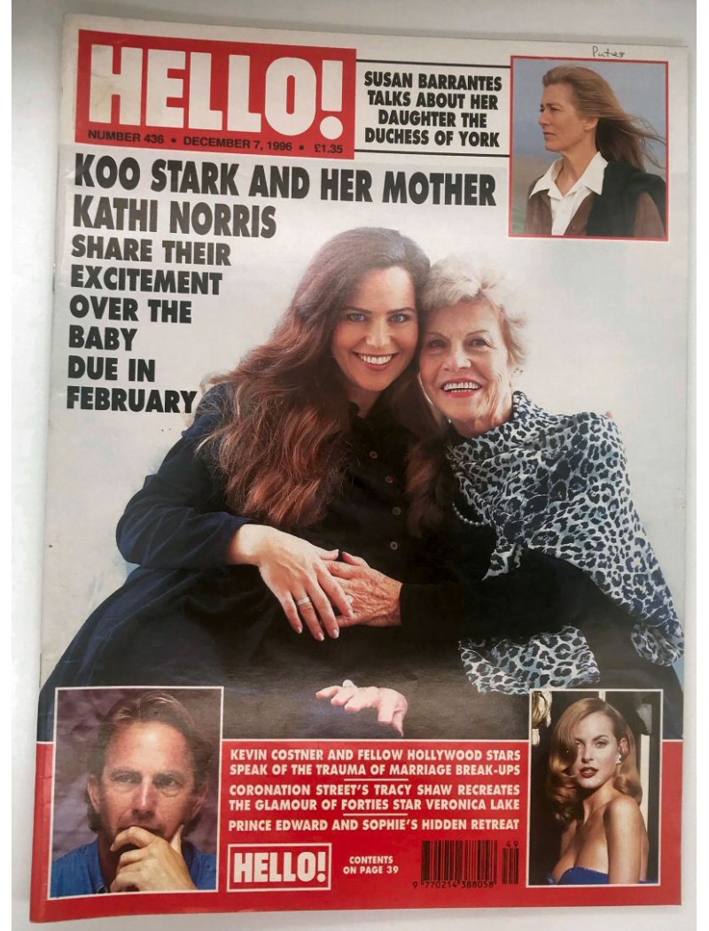Hello Magazine Issue 436 7th December 1996 Hello Magazine Issue 436 7th December 1996