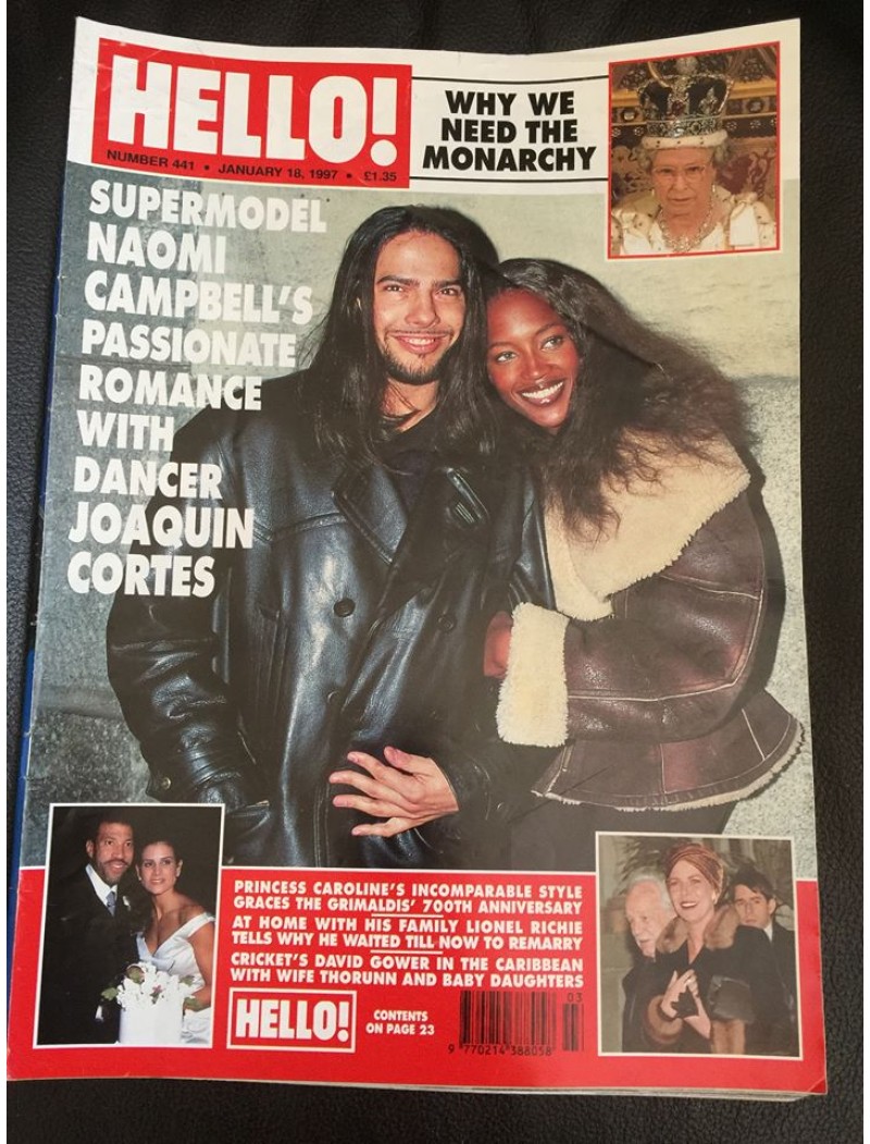 Hello Magazine Issue 441 18th January 1997 Hello Magazine Issue 441 18th January 1997