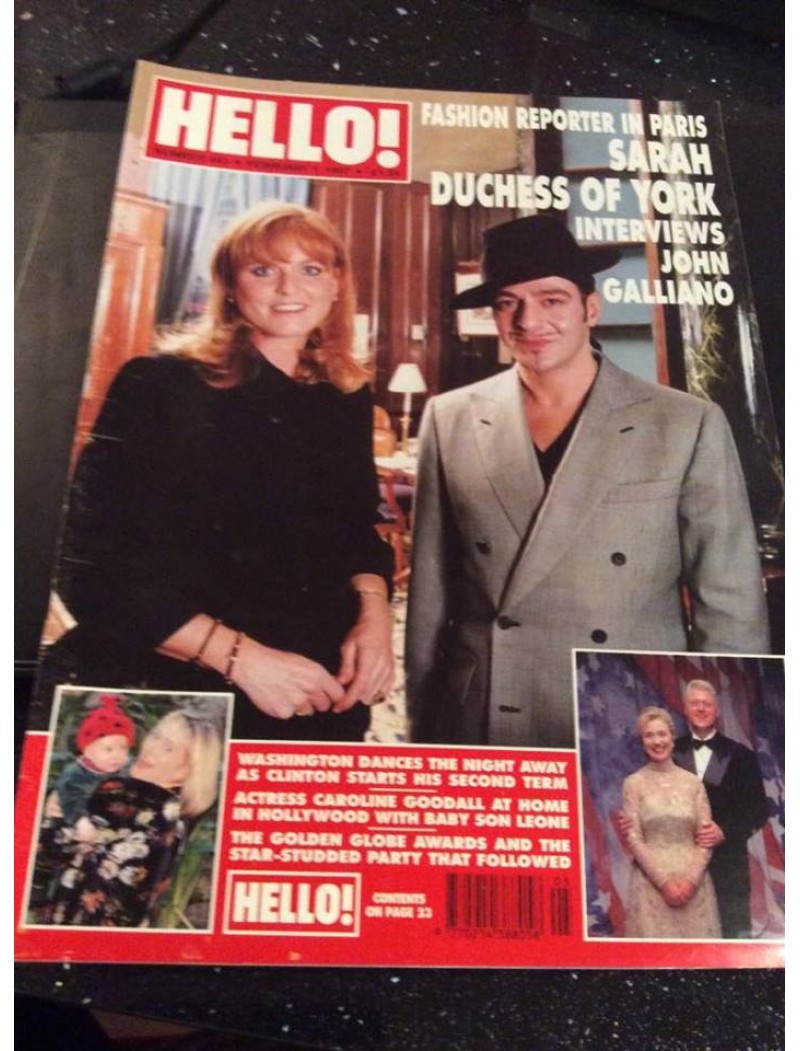 Hello Magazine Issue 443 1st February 1997