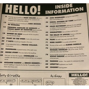 Hello Magazine Issue 449 15th March 1997