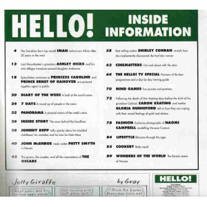 Hello Magazine Issue 452 5th April 1997