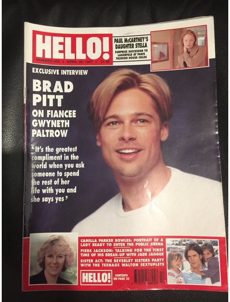 Hello Magazine Issue 455 26th April 1997 Hello Magazine Issue 455 26th April 1997