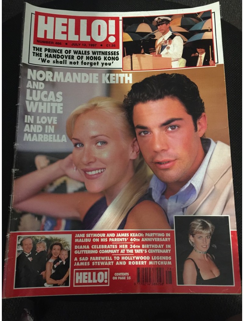 Hello Magazine Issue 466 12th July 1997 Hello Magazine Issue 466 12th July 1997