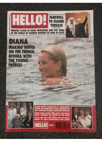 Hello Magazine Issue 468 26th July 1997