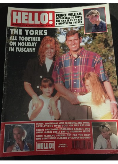 Hello Magazine Issue 472 23rd August 1997