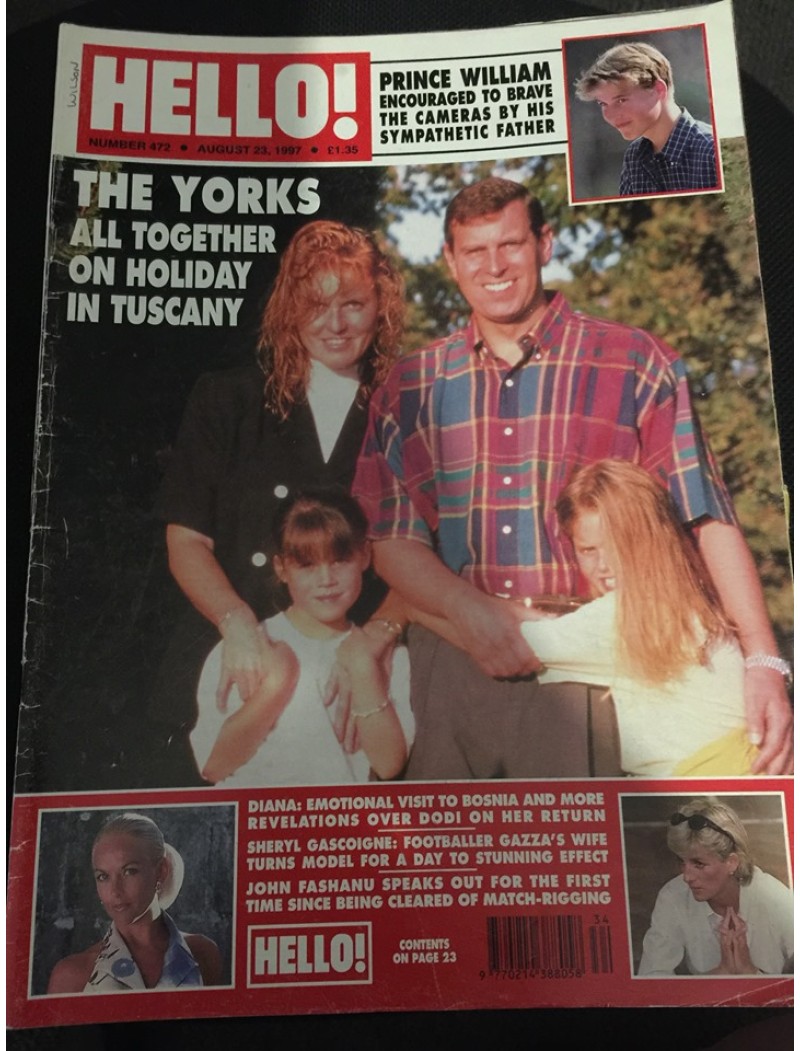 Hello Magazine Issue 472 23rd August 1997 Hello Magazine Issue 472 23rd August 1997