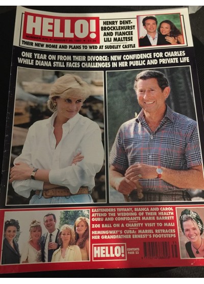 Hello Magazine Issue 473 30th August 1997