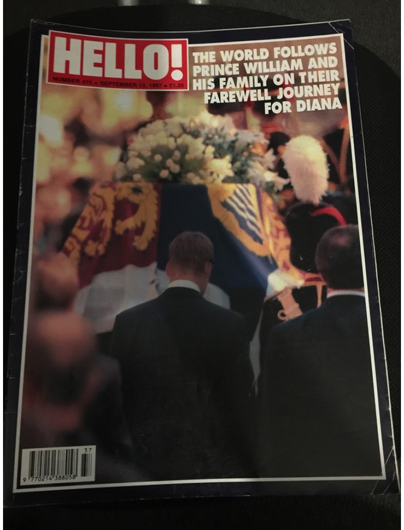 Hello Magazine Issue 475 13th September 1997 Hello Magazine Issue 475 13th September 1997
