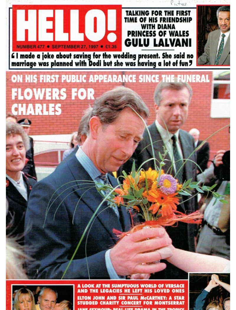 Hello Magazine Issue 477 27th September 1997 Hello Magazine Issue 477 27th September 1997