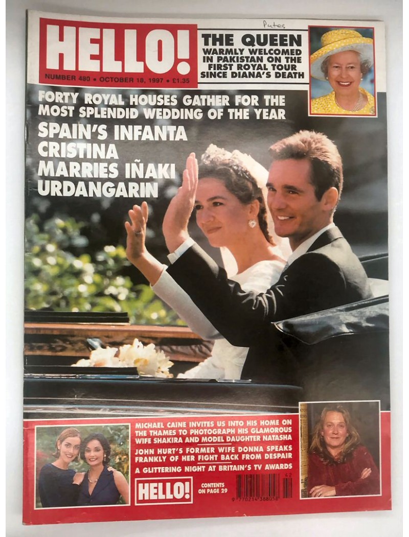 Hello Magazine Issue 480 18th October 1997 Hello Magazine Issue 480 18th October 1997