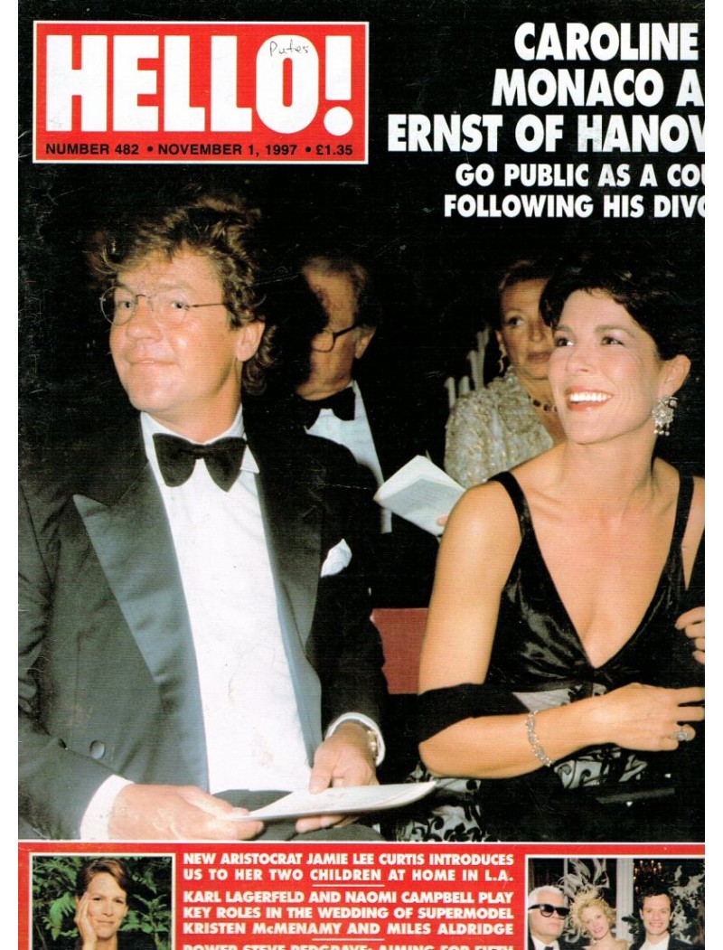 Hello Magazine Issue 482 1st November 1997 Hello Magazine Issue 482 1st November 1997
