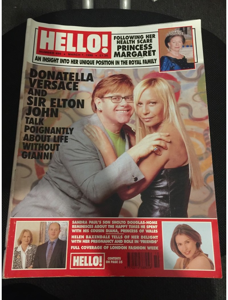 Hello Magazine Issue 499 7th March 1998 Hello Magazine Issue 499 7th March 1998