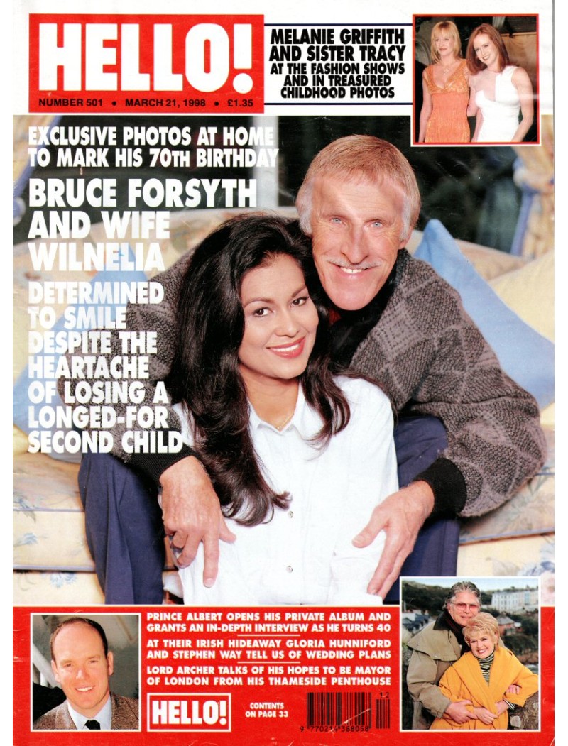 Hello Magazine Issue 501 31st March 1998