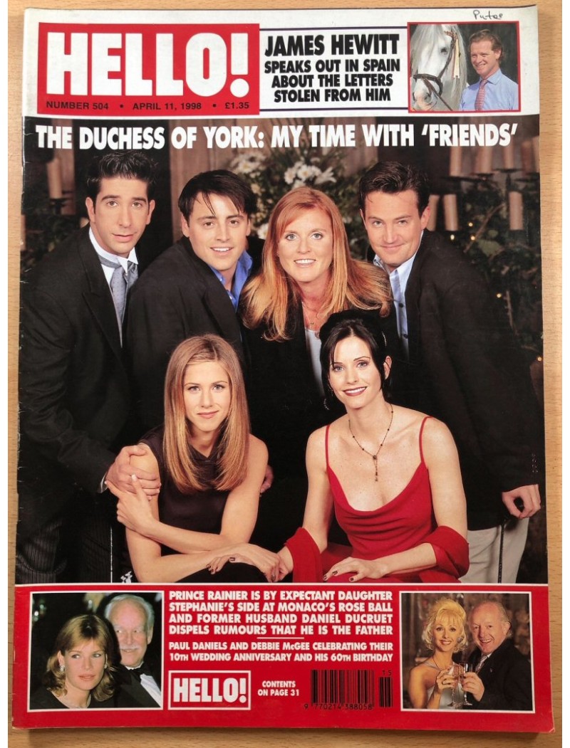 Hello Magazine Issue 504 11th April 1998