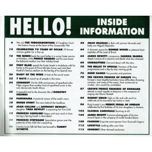 Hello Magazine Issue 506 25th April 1998