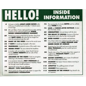 Hello Magazine Issue 508 9th May 1998