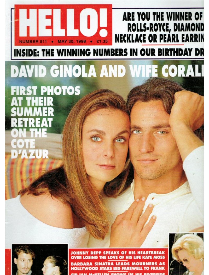 Hello Magazine Issue 511 30th May 1998