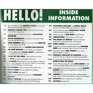Hello Magazine Issue 512 6th June 1998