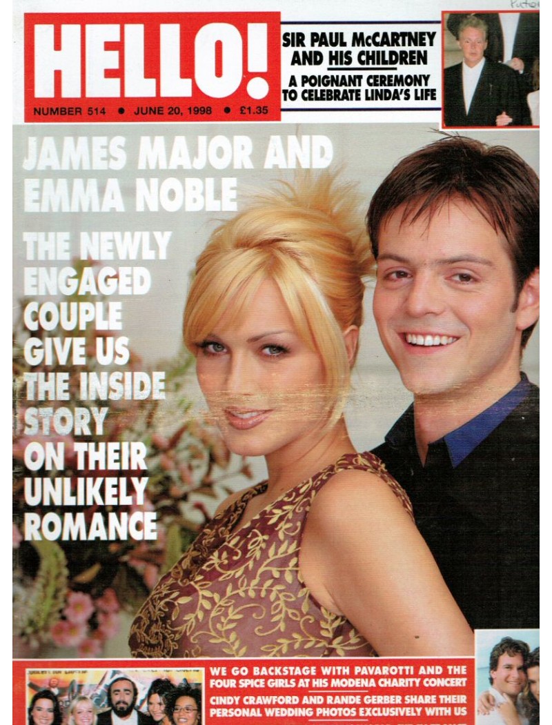 Hello Magazine Issue 514 20th June 1998