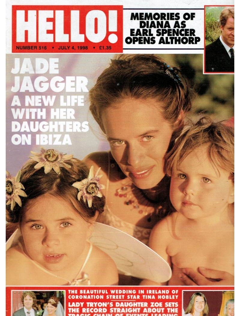 Hello Magazine Issue 516 4th July 1998