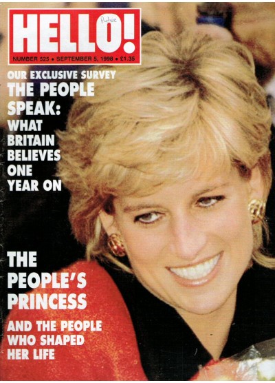 Hello Magazine Issue 525 5th September 1998