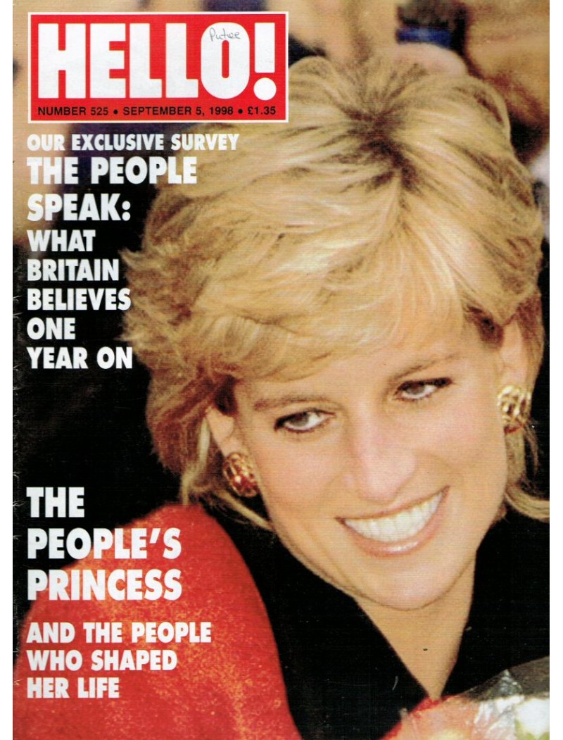 Hello Magazine Issue 525 5th September 1998