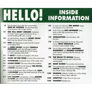 Hello Magazine Issue 528 26th September 1998
