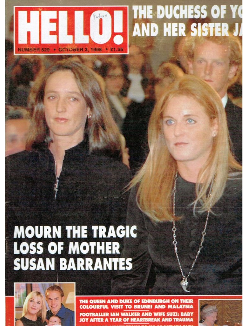 Hello Magazine Issue 529 3rd October 1998