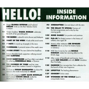 Hello Magazine Issue 529 3rd October 1998