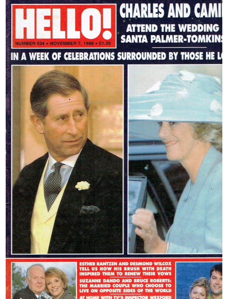 Hello Magazine Issue 534 7th November 1998