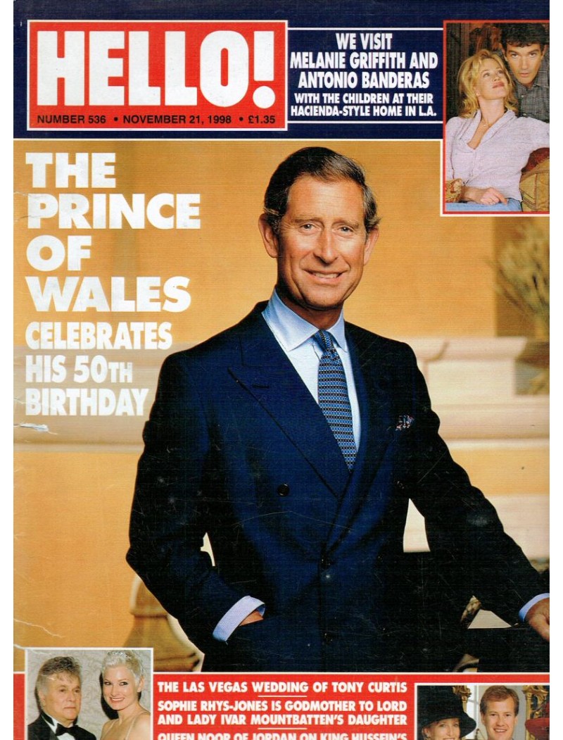 Hello Magazine Issue 536 21st November 1998